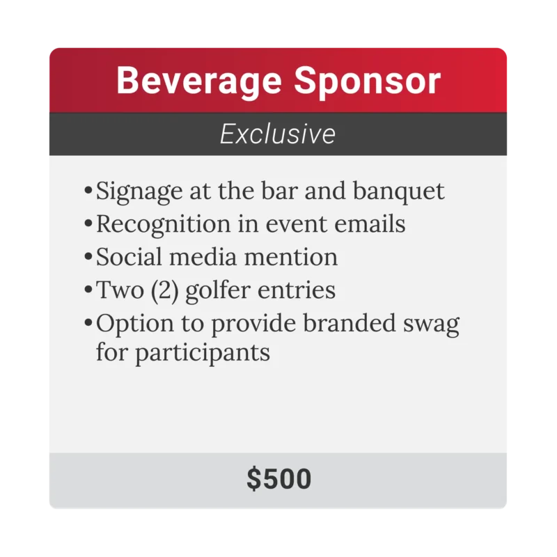 Beverage Sponsor