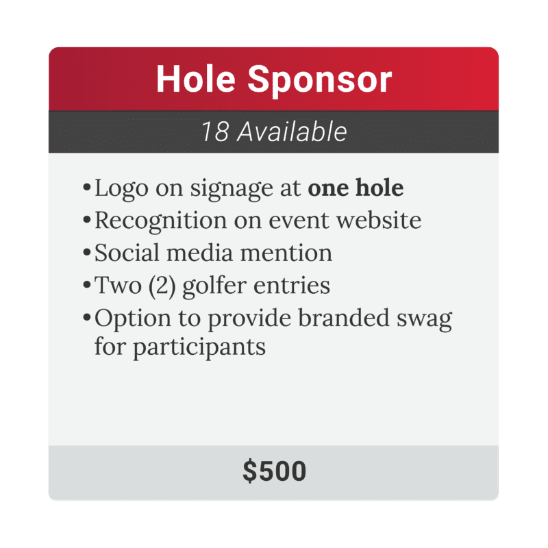 Hole Sponsor